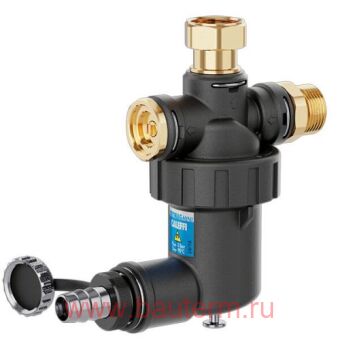 Грязеуловитель универсальный DIRTMAGMINI 3/4" технополимер, Caleffi