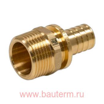 Муфта с НР 40-R 1.1/4 RX+ бронза Переходник с наружной резьбой RAUTITAN РЕХАУ