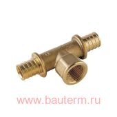 Тройник с внутренней резьбой 20 x 1/2"Внутр x 20 аксиальный ProFactor (10/40)