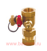 Клапан отсекатель для расш баков со сливом, 1", JULONG