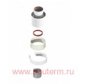 Адаптер вертикальный коаксиал d 60/100мм Baxi-Ariston-Vaillant-Viessmann VIVAT