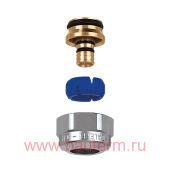 DARCAL Соед-ние с м/пластиком 23р1,5*16/2,0 евроконус, Caleffi