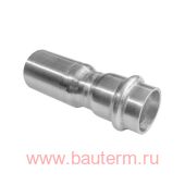 Фитинг из нержавеющей стали – вставка переходная 54 х 28, VALTEC