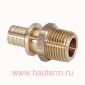 Муфта с НР 20-R 3/4" MX латунь Переходник с наружной резьбой RAUTITAN РЕХАУ