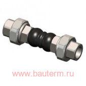 Вибровставка Ду 25 (1") муфтовая